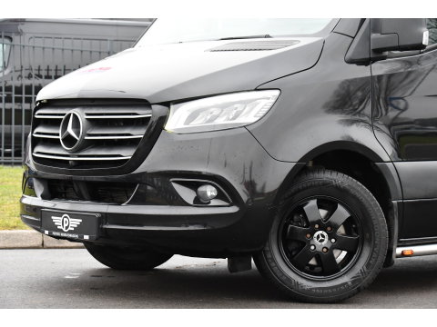 Mercedes-Benz Sprinter 314 2.2 CDI L2H1 Black Edition Cruise, Camera, Carplay, LED, 10,5'' Mbux, Stoelverwarming, Automaat,  Leder, Trekhaak, Uniek!