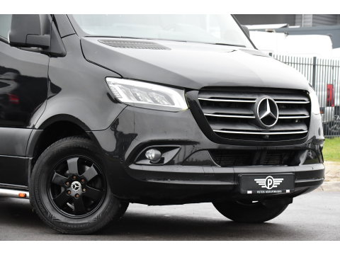 Mercedes-Benz Sprinter 314 2.2 CDI L2H1 Black Edition Cruise, Camera, Carplay, LED, 10,5'' Mbux, Stoelverwarming, Automaat,  Leder, Trekhaak, Uniek!