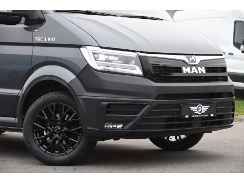 MAN TGE 3.160 35 2.0 L3H3 RDW PB Edition Full Options! Cruise, Camera, Carplay, 3500kg Trekhaak, LED, Stoelverwarming, Massage Stoel, Automaat, 164pk, Uniek!