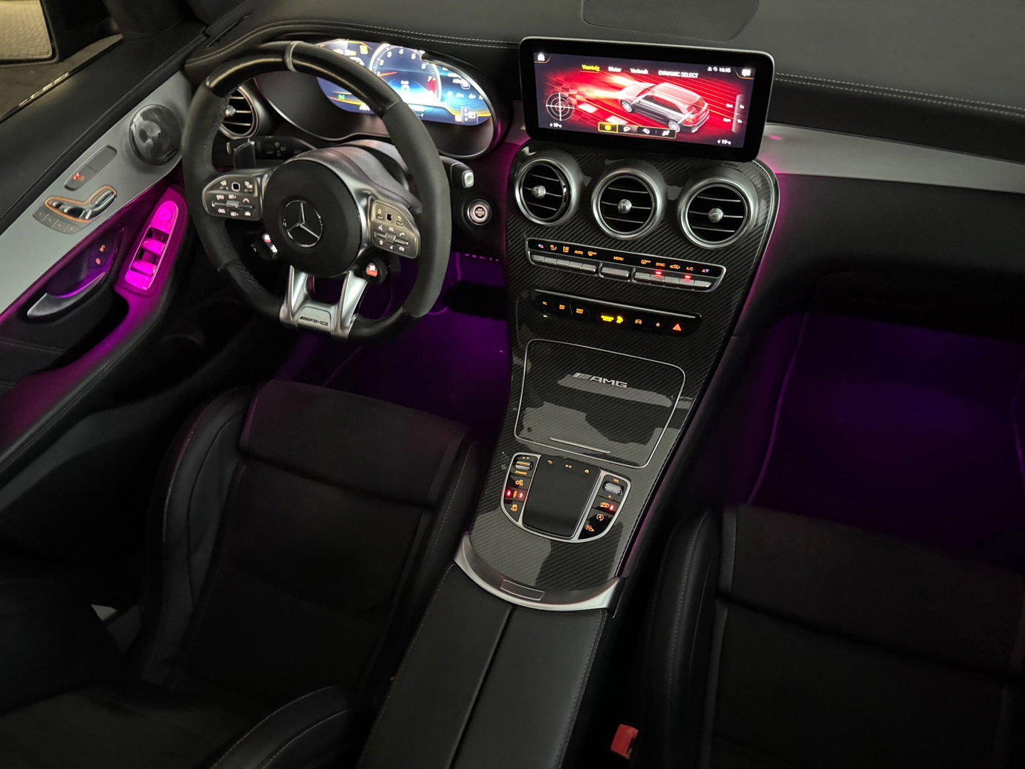 Mercedes-Benz GLC AMG 63 S 4MATIC+ Pano|Kuip|Carbon|PPF|Burmester